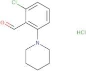 2-Chloro-6-(piperidin-1-yl)benzaldehyde hydrochloride