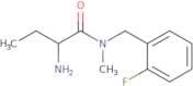 2-Amino-N-[(2-fluorophenyl)methyl]-N-methylbutanamide