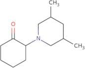 2-(3,5-Dimethylpiperidin-1-yl)cyclohexan-1-one
