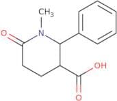 rac-(2R,3R)-1-Methyl-6-oxo-2-phenylpiperidine-3-carboxylic acid