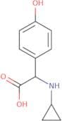 2-(Cyclopropylamino)-2-(4-hydroxyphenyl)acetic acid