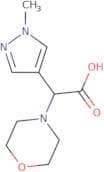 2-(1-Methyl-1H-pyrazol-4-yl)-2-(morpholin-4-yl)acetic acid