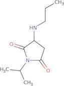 1-(Propan-2-yl)-3-(propylamino)pyrrolidine-2,5-dione