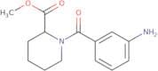 Methyl 1-(3-aminobenzoyl)piperidine-2-carboxylate