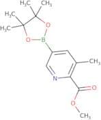 2-Methoxycarbonyl-3-methylpyridine-5-boronic acid pinacol ester