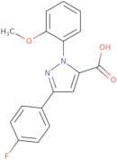 3-(4-Fluorophenyl)-1-(2-methoxyphenyl)-1H-pyrazole-5-carboxylic acid