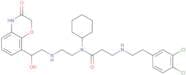 N-Cyclohexyl-3-[2-(3,4-dichlorophenyl)ethylamino]-N-[2-[[(2R)-2-hydroxy-2-(3-oxo-4H-1,4-benzoxazin…