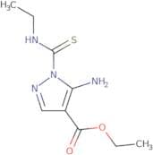 Ethyl 5-amino-1-(ethylcarbamothioyl)-1H-pyrazole-4-carboxylate