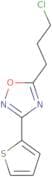 5-(3-Chloropropyl)-3-(thiophen-2-yl)-1,2,4-oxadiazole