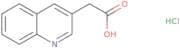 2-(Quinolin-3-yl)acetic acid hydrochloride
