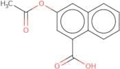 3-(Acetyloxy)naphthalene-1-carboxylic acid
