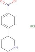 3-(4-Nitrophenyl)piperidine hydrochloride