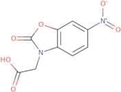 2-(6-Nitro-2-oxo-2,3-dihydro-1,3-benzoxazol-3-yl)acetic acid