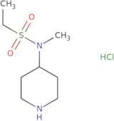 N-Methyl-N-(piperidin-4-yl)ethane-1-sulfonamide hydrochloride