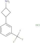 3-[3-(Trifluoromethyl)phenyl]cyclobutan-1-amine hydrochloride