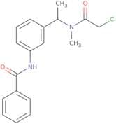 N-{3-[1-(2-Chloro-N-methylacetamido)ethyl]phenyl}benzamide