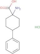 1-Amino-4-phenylcyclohexane-1-carboxylic acid hydrochloride