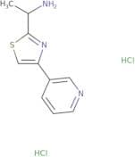1-[4-(Pyridin-3-yl)-1,3-thiazol-2-yl]ethan-1-amine dihydrochloride