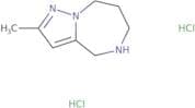 2-Methyl-5,6,7,8-tetrahydro-4H-pyrazolo[1,5-a][1,4]diazepine dihydrochloride