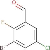 3-bromo-5-chloro-2-fluorobenzaldehyde