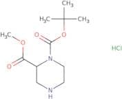 1-tert-Butyl 2-methyl piperazine-1,2-dicarboxylate hydrochloride