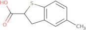 5-Methyl-2,3-dihydro-1-benzothiophene-2-carboxylic acid