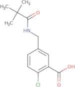 2-chloro-5-[(2,2-dimethylpropanoylamino)-methyl]-benzoic acid