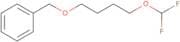 {[4-(Difluoromethoxy)butoxy]methyl}benzene