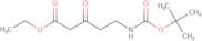 Ethyl 5-{[(tert-butoxy)carbonyl]amino}-3-oxopentanoate