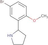 2-(5-Bromo-2-methoxyphenyl)pyrrolidine