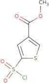 Methyl 5-(chlorosulfonyl)thiophene-3-carboxylate