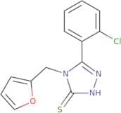 5-(2-Chlorophenyl)-4-(furan-2-ylmethyl)-4H-1,2,4-triazole-3-thiol