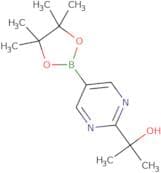 2-[5-(4,4,5,5-Tetramethyl-1,3,2-dioxaborolan-2-yl)pyrimidin-2-yl]propan-2-ol
