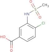 4-Chloro-3-methanesulfonamidobenzoic acid