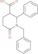 1-Benzyl-6-oxo-2-phenylpiperidine-3-carboxylic acid