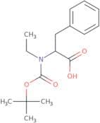 2-{[(tert-Butoxy)carbonyl](ethyl)amino}-3-phenylpropanoic acid