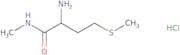 (2S)-2-Amino-N-methyl-4-(methylsulfanyl)butanamide hydrochloride