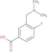 3-[(Dimethylamino)methyl]-4-fluorobenzoic acid