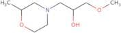 1-Methoxy-3-(2-methylmorpholin-4-yl)propan-2-ol