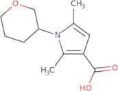 2,5-Dimethyl-1-(oxan-3-yl)-1H-pyrrole-3-carboxylic acid
