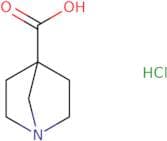 1-Azabicyclo[2.2.1]heptane-4-carboxylic acid hydrochloride