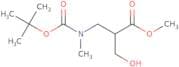Methyl 3-{[(tert-butoxy)carbonyl](methyl)amino}-2-(hydroxymethyl)propanoate
