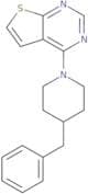 4-Benzyl-1-{thieno[2,3-d]pyrimidin-4-yl}piperidine