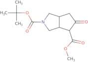 2-tert-Butyl 4-methyl 5-oxo-octahydrocyclopenta[C]pyrrole-2,4-dicarboxylate