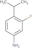3-Fluoro-4-(propan-2-yl)aniline