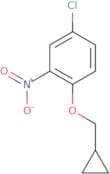 4-Chloro-1-(cyclopropylmethoxy)-2-nitrobenzene