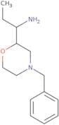1-(4-Benzylmorpholin-2-yl)propan-1-amine