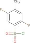 2,5-Difluoro-4-methylbenzene-1-sulfonyl chloride