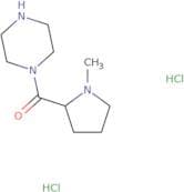 1-(1-Methylpyrrolidine-2-carbonyl)piperazine dihydrochloride