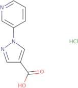 1-(Pyridin-3-yl)-1H-pyrazole-4-carboxylic acid hydrochloride